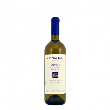 Αθανασιάδη κρασί ξηρό λευκός (750ml)