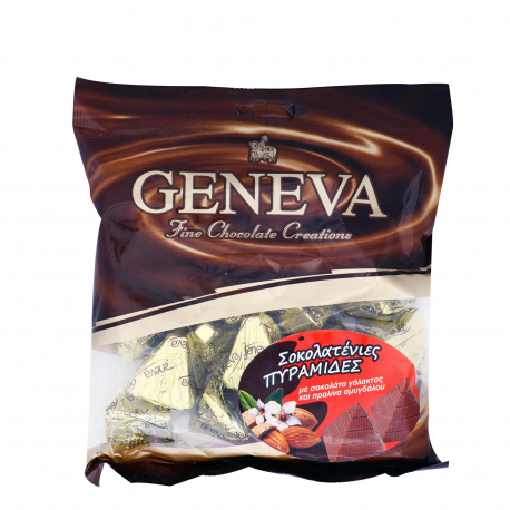 Geneva σοκολατάκια πυραμίδες με πραλίνα αμυγδάλου (200g)
