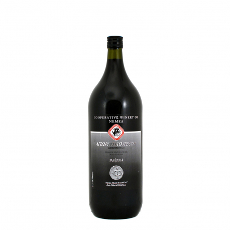 Οινοποιητικός συνεταιρισμός Νεμέας κρασί ερυθρό ξηρό Αγιωργίτικο special (2lt)