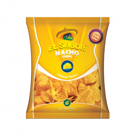 El Sabor σνακ καλαμποκιού nacho chips cheese (100g)