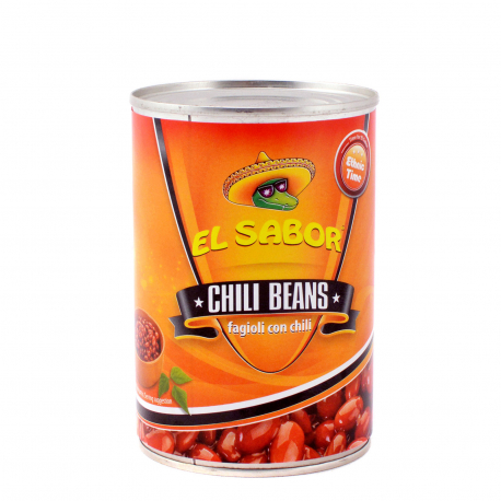 El Sabor φασόλια με καυτερή σάλτσα (410g)