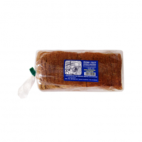 Μήτσης ψωμί τοστ ολικής άλεσης με σίκαλη (750g)