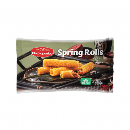 Nikolopoulou spring rolls κατεψυγμένα φαγητά κατεψυγμένα (360g)