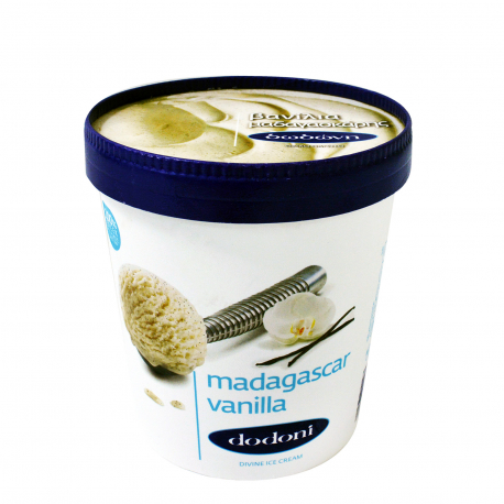 Παγωτά Δωδώνη παγωτό οικογενειακό βανίλια Μαδαγασκάρης (0.6kg)