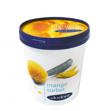 Παγωτά Δωδώνη παγωτό οικογενειακό σορμπέ μάνγκο (0.7kg)