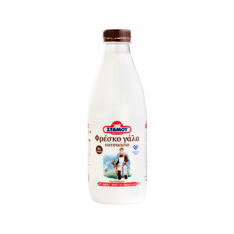Στάμου γάλα κατσικίσιο παστεριωμένο 4% λιπαρά - από κατσικίσιο γάλα, προϊόντα που μας ξεχωρίζουν (1lt)