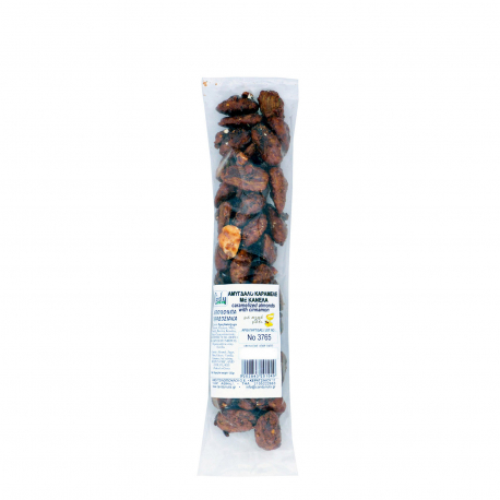Candy nuts αμύγδαλο καραμελέ με κανέλα ξηροί καρποί (120g)