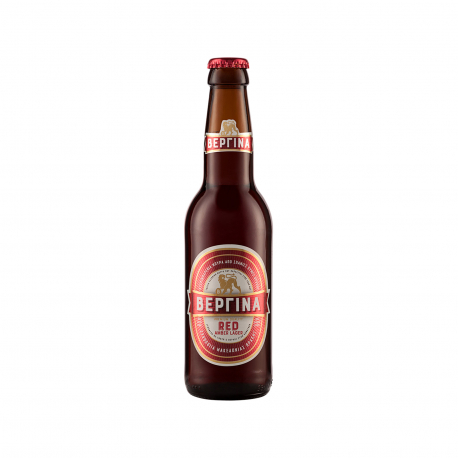 Βεργίνα μπίρα red (330ml)