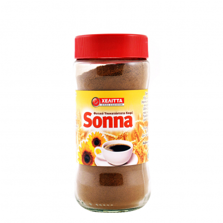 Χελίττα στιγμιαίο φυτικό ρόφημα sonna υποκατάστατο καφέ (100g)