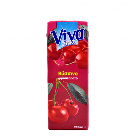 Viva fresh φρουτοποτό βύσσινο (250ml)