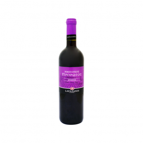Λαφαζάνης κρασί ερυθρό ημίγλυκο πρόρωγος (750ml)