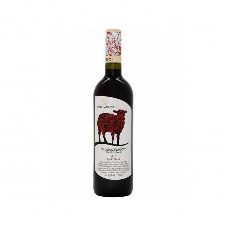 Nico Lazaridi κρασί ερυθρό ξηρό το μαύρο πρόβατο (750ml)