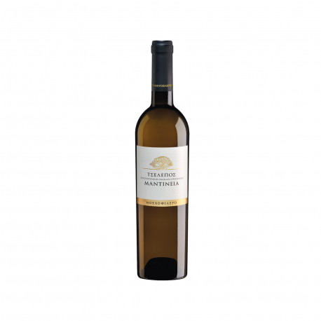 Κτήμα Τσέλεπου κρασί λευκό Μαντίνεια μοσχοφίλερο (750ml)