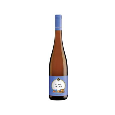 Κτήμα Τσέλεπου κρασί λευκό ξηρό blanc degris μοσχοφίλερο (750ml)
