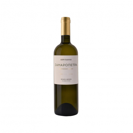 Κτήμα κυρ- Γιάννη κρασί λευκό σαμαρόπετρα (750ml)