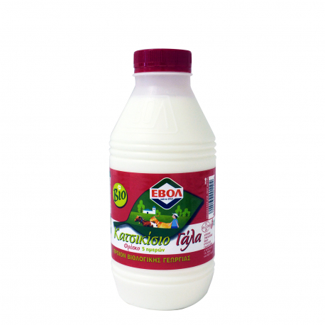 Εβόλ γάλα κατσικίσιο φρέσκο - βιολογικό, από κατσικίσιο γάλα (590g)