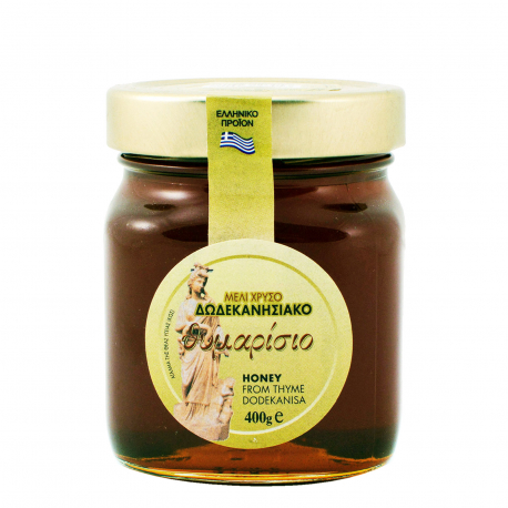 Μέλι χρυσό δωδεκανησιακό μέλι θυμαρίσιο Δωδεκανήσου (400g)