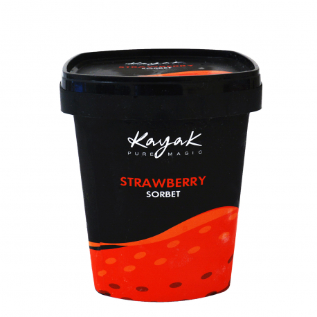 Kayak παγωτό οικογενειακό σορμπέ φράουλα (0.43kg)