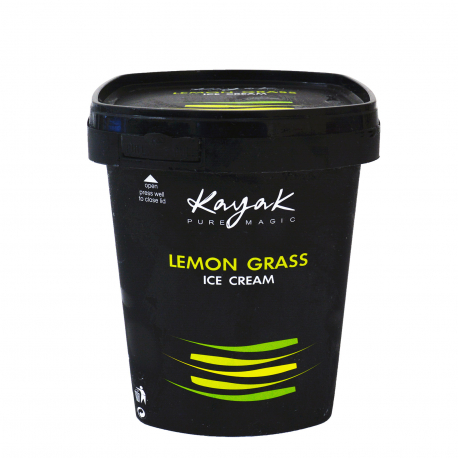 Kayak παγωτό οικογενειακό lemon grass (0.43kg)
