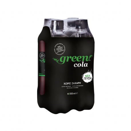 Green αναψυκτικό cola - (4x500ml)