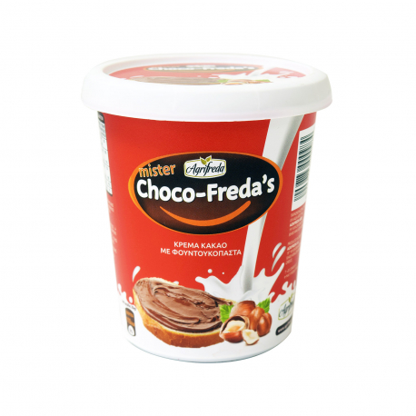 Agrifreda προϊόν επάλειψης chocofreda κρέμα κακάο με φουντουκόπαστα - χαμηλή τιμή, vegetarian (400g)