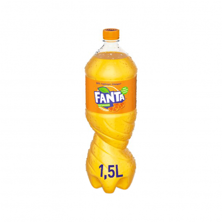 Fanta αναψυκτικό πορτοκαλάδα με χυμό πορτοκαλιού (1.5lt)
