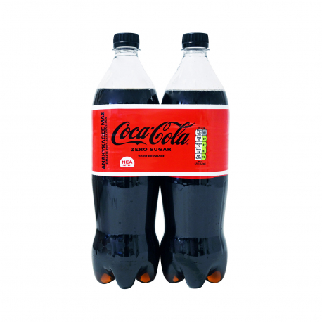 Coca cola αναψυκτικό zero - (2x1lt)