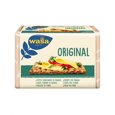 Wasa φρυγανιές με σίκαλη original (275g)