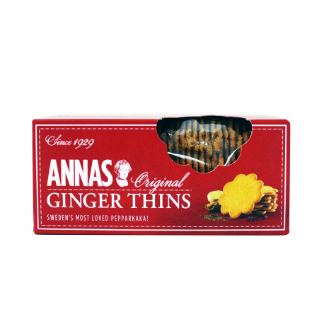 Anna's μπισκότα ginger thins - προϊόντα που μας ξεχωρίζουν (150g)