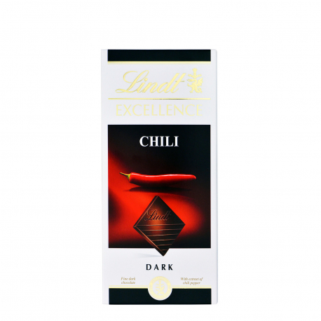 Lindt σοκολάτα υγείας excellence dark/ chili (100g)