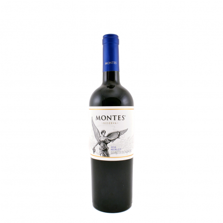 Montes κρασί ερυθρό merlot (750ml)