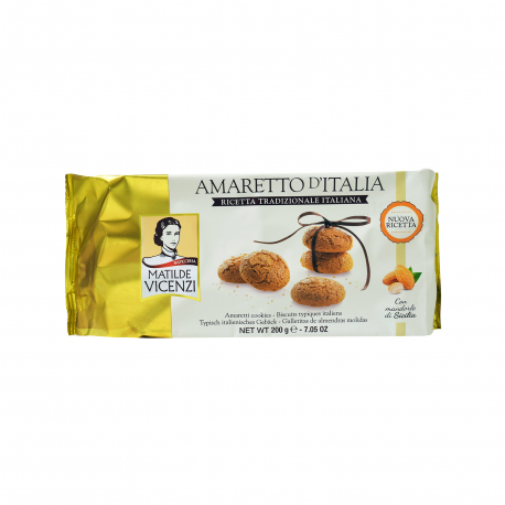 Matilde Vicenzi μπισκότα αμαρέτο με αμύγδαλο (200g)