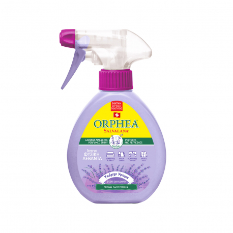 Orphea λεβάντα spray salvalana για ρούχα & χαλιά (150ml)