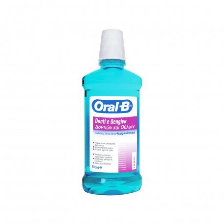 Oral- B στοματικό διάλυμα χωρίς οινόπνευμα (500ml)