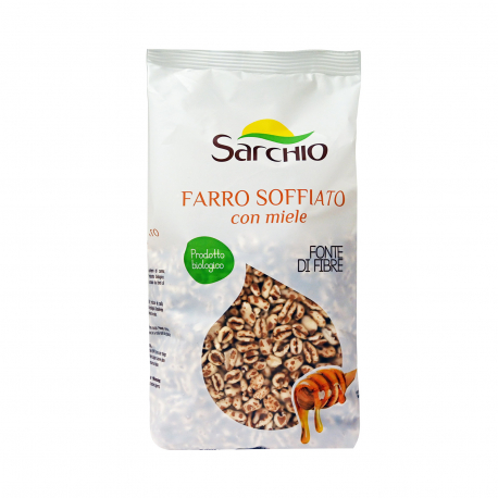 Sarchio δημητριακά ντίνκελ με μέλι - βιολογικό, προϊόντα που μας ξεχωρίζουν (200g)