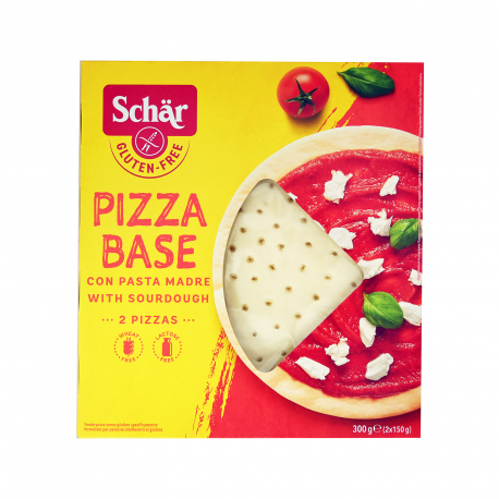 Schar βάση πίτσας - χωρίς γλουτένη, χωρίς λακτόζη (2x150g)
