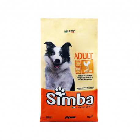 Simba τροφή σκύλου ξηρά κροκέτες με κοτόπουλο (4kg)