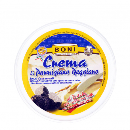 BONI τυρί κρέμα παρμεζάνα parmigiano reggiano με τρούφα - προϊόντα που μας ξεχωρίζουν (125g)