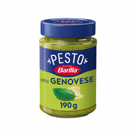 Barilla σάλτσα έτοιμη ζυμαρικών I pesti alla genovese - χωρίς γλουτένη (190g)
