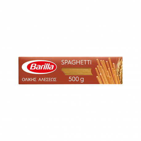 Barilla μακαρόνια ολικής αλέσεως spaghetti (500g)