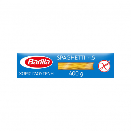 Barilla μακαρόνια spaghetti No. 5 - χωρίς γλουτένη (400g)