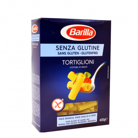 Barilla πάστα ζυμαρικών senza glutine tortiglioni - χωρίς γλουτένη (400g)