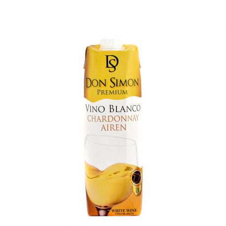 Don Simon κρασί λευκό chardonnay airen (1lt)
