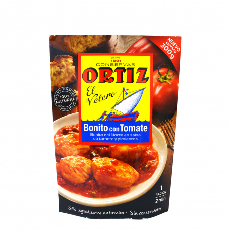 Ortiz τόνος λευκός σε σάλτσα τομάτας & πιπεριές - προϊόντα που μας ξεχωρίζουν (300g)