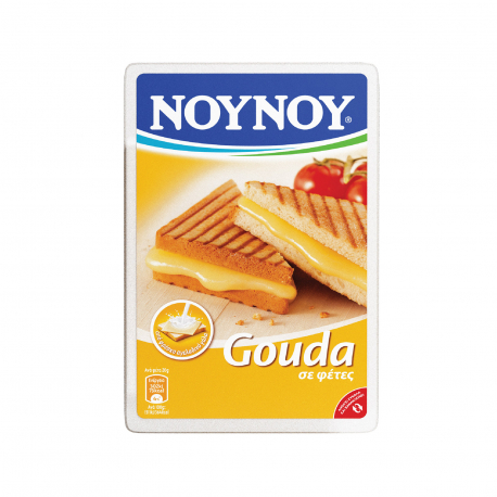 Νουνού τυρί ημίσκληρο gouda σε φέτες (200g)