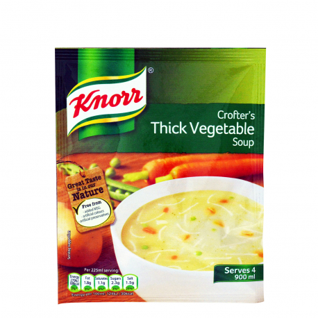 Knorr σούπα στιγμής thich vegetable - προϊόντα που μας ξεχωρίζουν (75g)