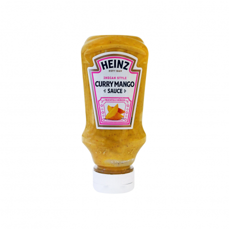 Heinz σάλτσα σως curry mango - προϊόντα που μας ξεχωρίζουν (220g)