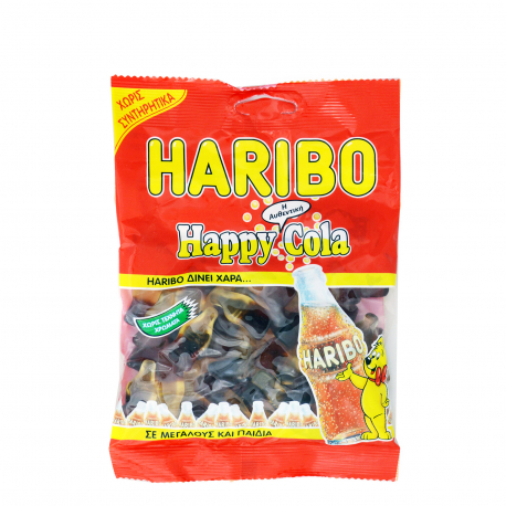 Haribo καραμέλες ζελεδάκια happy cola (200g)