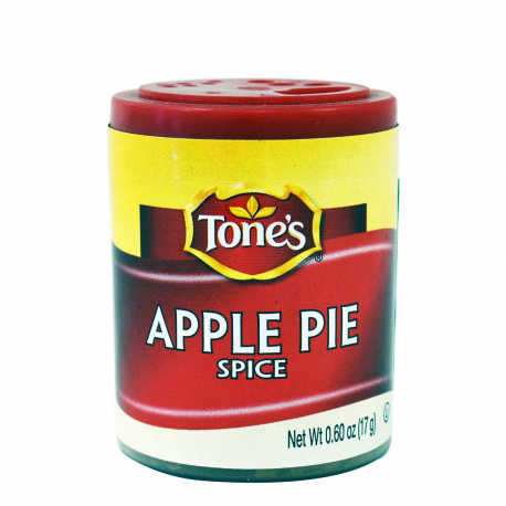Tone's μείγμα μπαχαρικών apple pie spice για μηλόπιτα, φρούτα, ζύμες μείγμα μπαχαρικών (17g)