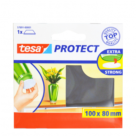 Tesa τσοχάκι προστατευτικό protect extra strong/ τετράγωνο καφέ 1000μμ.X80μμ.